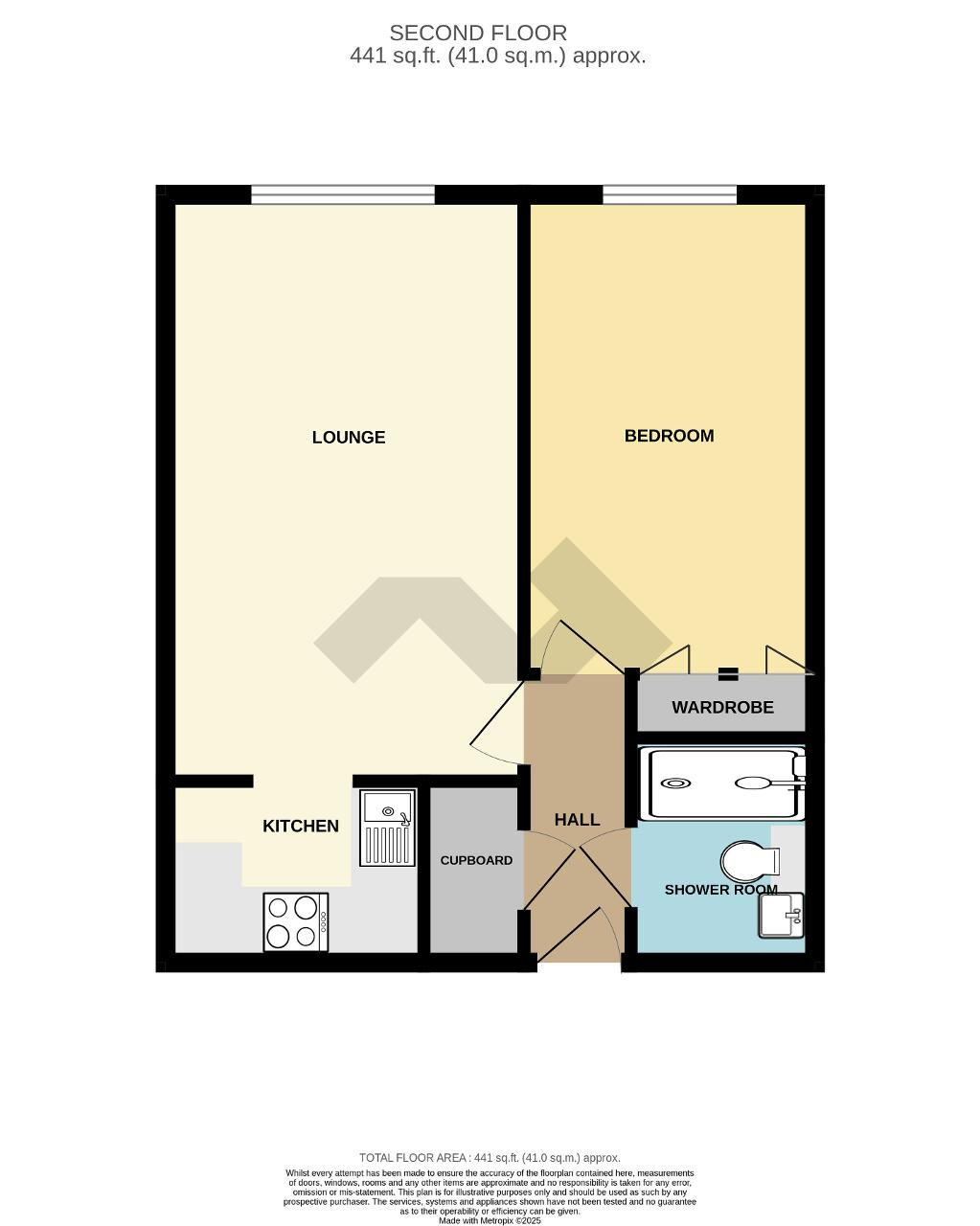 Floorplan of Homeshore House, Sutton Road, Seaford, East Sussex, BN25 4QQ