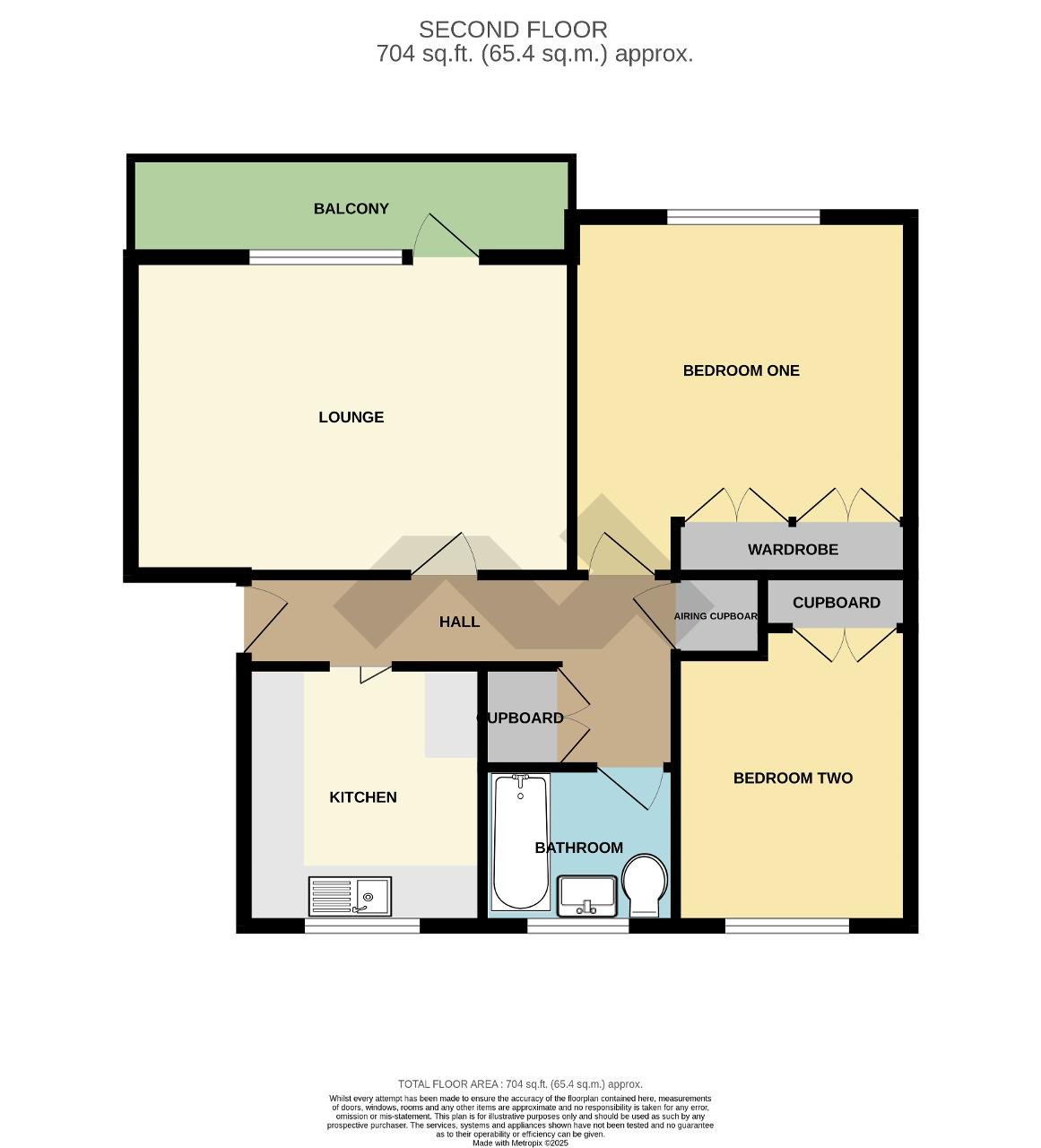 Floorplan of The Steyne, Steyne Road, Seaford, East Sussex, BN25 1HY