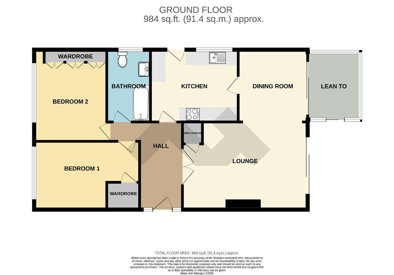 Floorplan of Upper Belgrave Road, Seaford, BN25 3AY