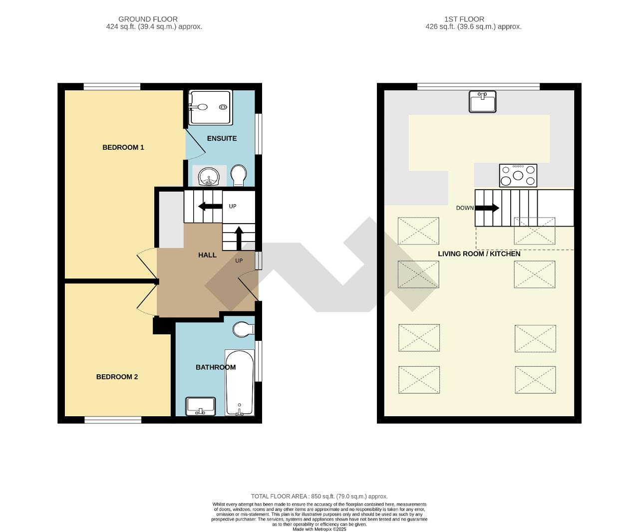 Floorplan of Station Road, Berwick, East Sussex, BN26 6SZ