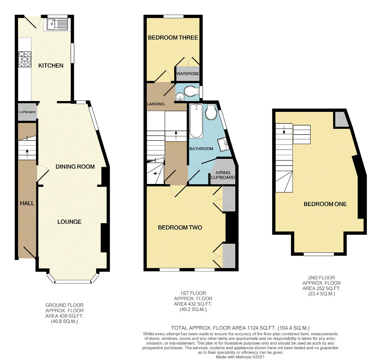 Floorplan of Chapel Street, Newhaven, BN9 9QD