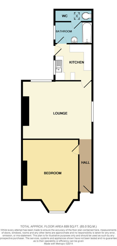 Floorplan of Pelham Road, Seaford, BN25 1EN